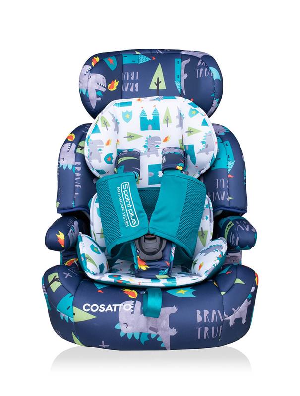 Cosatto - Zoomi Group 123 Anti-Escape Car Seat Dragon Kingdom (7975004667938)