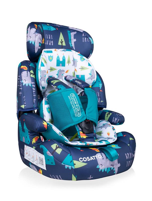 Cosatto - Zoomi Group 123 Anti-Escape Car Seat Dragon Kingdom (7975004667938)