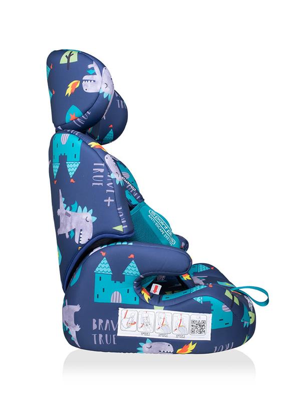 Cosatto - Zoomi Group 123 Anti-Escape Car Seat Dragon Kingdom (7975004667938)
