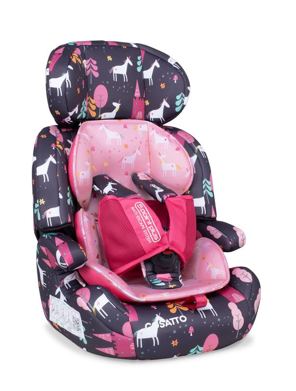 Cosatto - Zoomi Group 123 Anti-Escape Car Seat Unicorn Land (7975003979810)