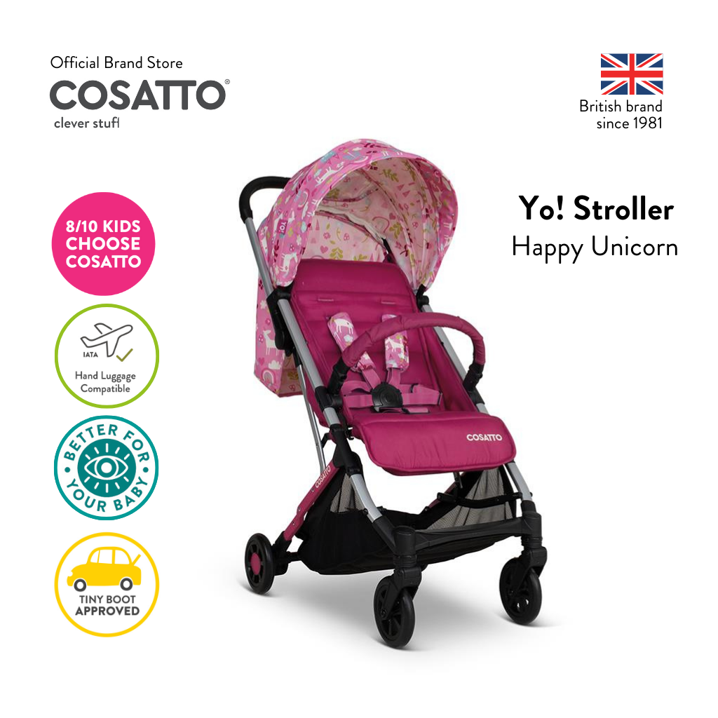 Cosatto - Yo! Happy Unicorns Stroller (7975006601250)
