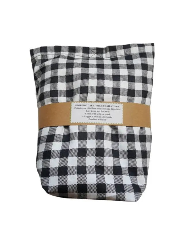 Sew Childhood Shopping Cart / High Chair Cover - BNW Gingham (7968451756066)
