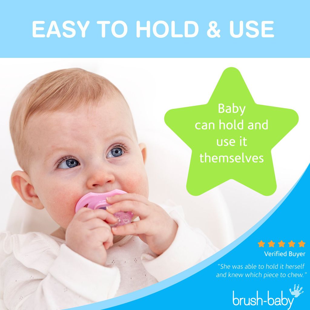 brush-baby FrontEase Baby Teether (7964547940386)