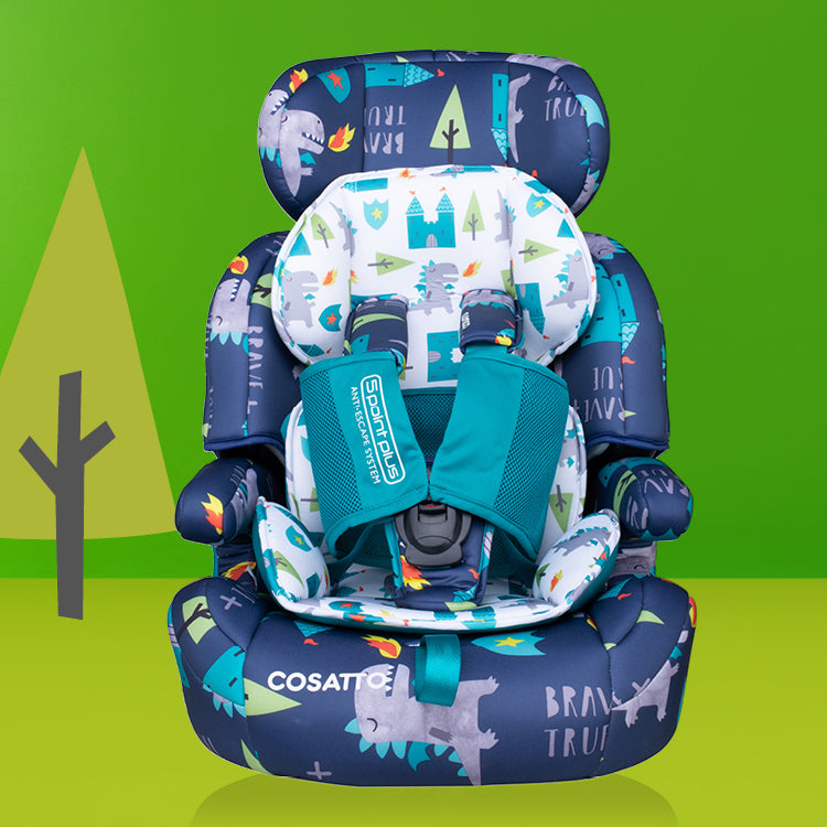 Cosatto - Zoomi Group 123 Anti-Escape Car Seat Dragon Kingdom (7975004667938)