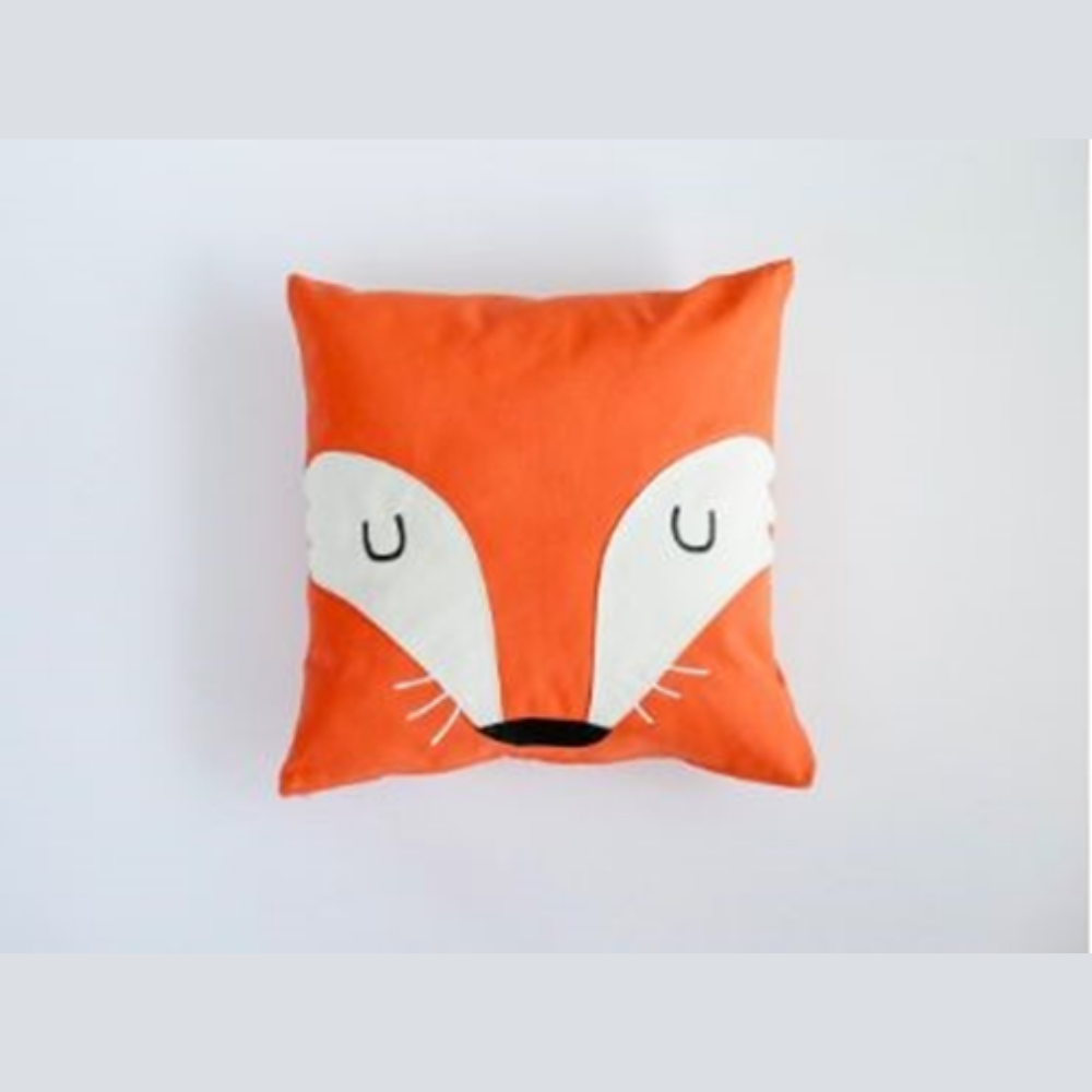 Fun Nest - Fox Throw pillowcase (7988161151010)