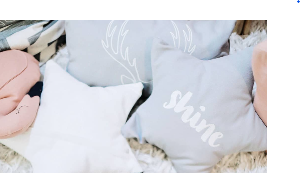 Fun Nest Grey star pillow (7987968770082)