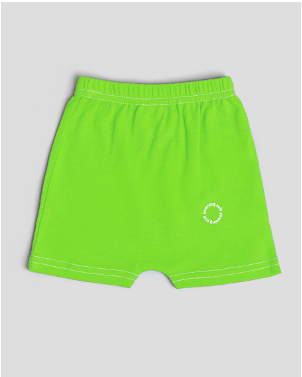 Yawning Yolk- Biker shorts in Organic cotton (7199146344482)