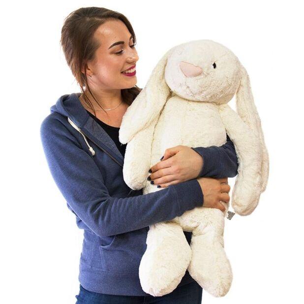 Momzilla X Jellycat Bashful Cream Bunny Huge (7942606356514)