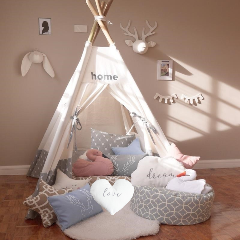 Fun nest - Heart pillows love (7988227473442)