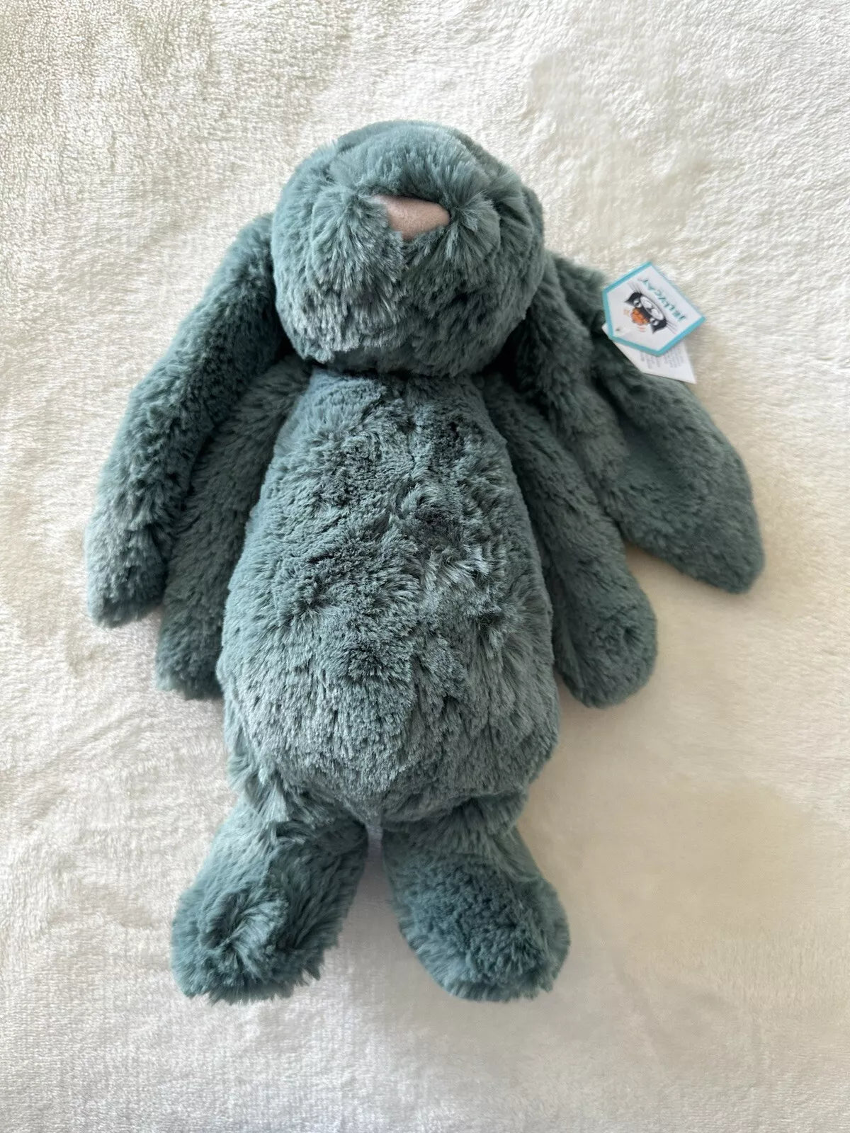 Momzilla X Jellycat Bashful Medium Bunny Forest NWT (7942602162210)