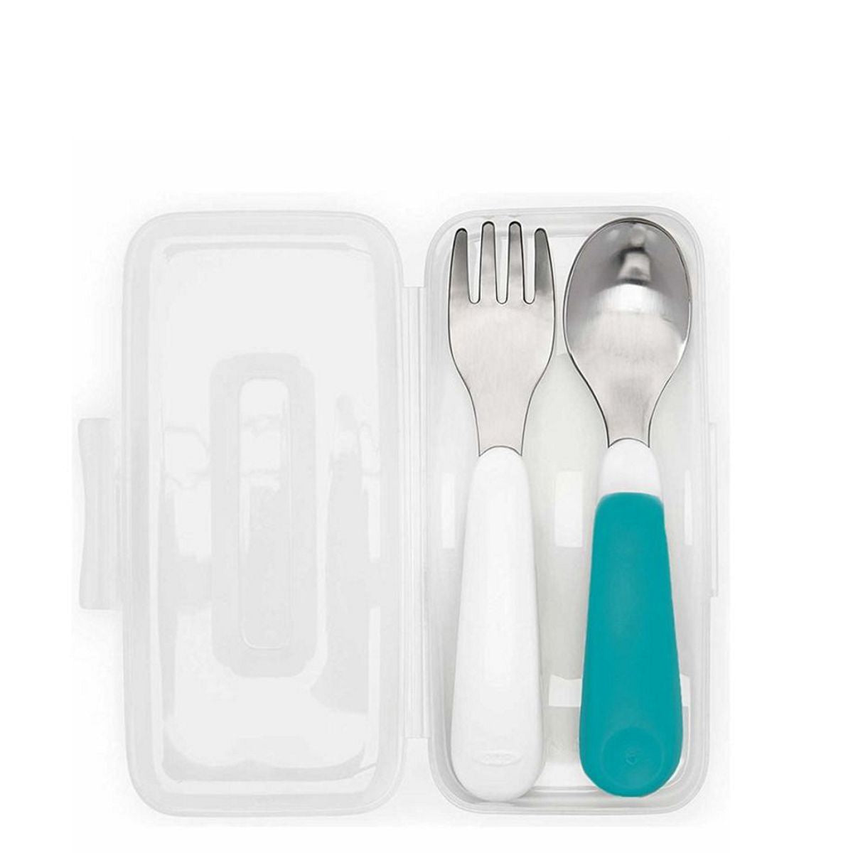 OXO Tot - OXO TOT OTG FORK AND SPOON - GRAY (7332209295394)