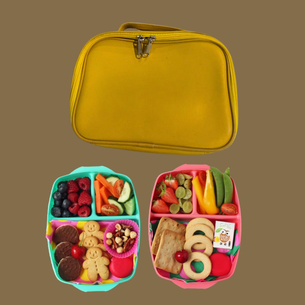 Fun nest -Orange insulated snack bag (7988187103266)