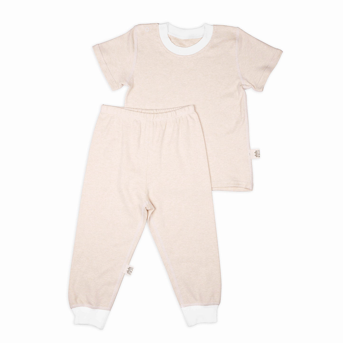 YOJI - Short Sleeved Shirt and Pajama Set (4506922516514)