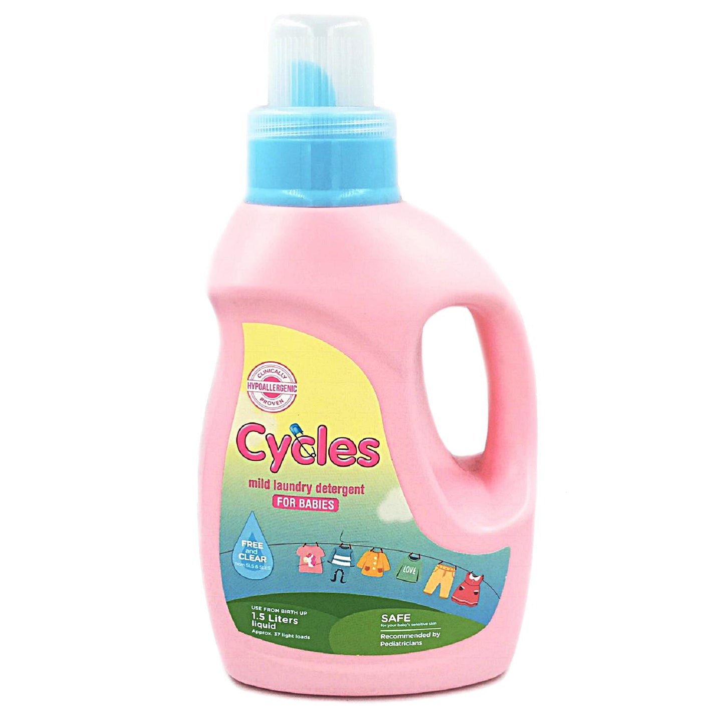 Cycles - Mild Laundry Liquid Detergent (4563272400930)