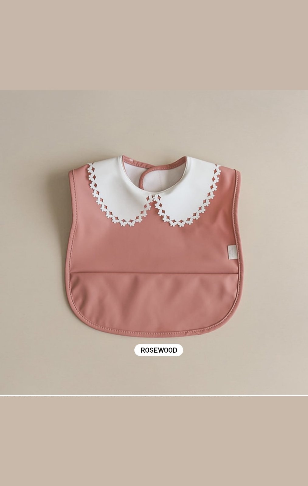 Rorybear - Mellow Papillon Baby Bib (6561904590882)