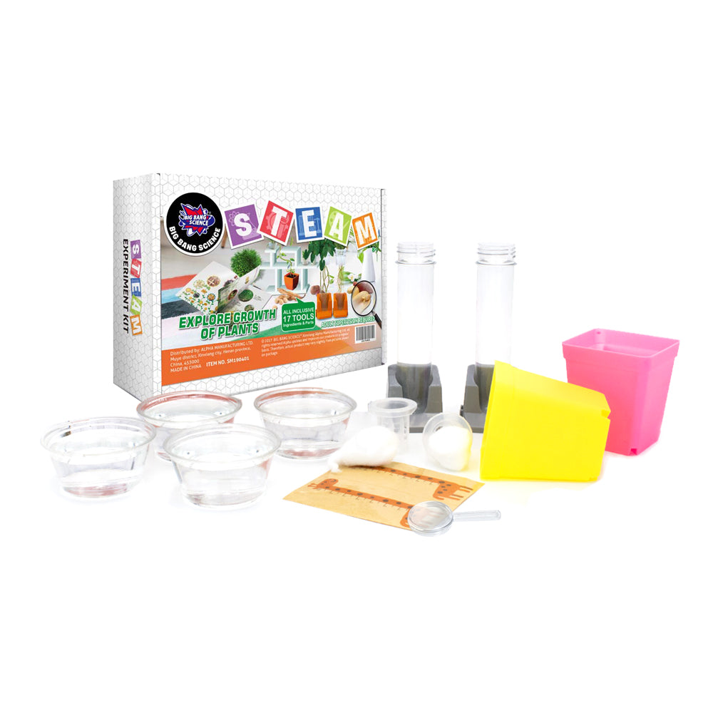 Hello Happy Nina - Big Bang Science STEAM Experiment Kit (Explore Growth of Plants) (4828421357602)