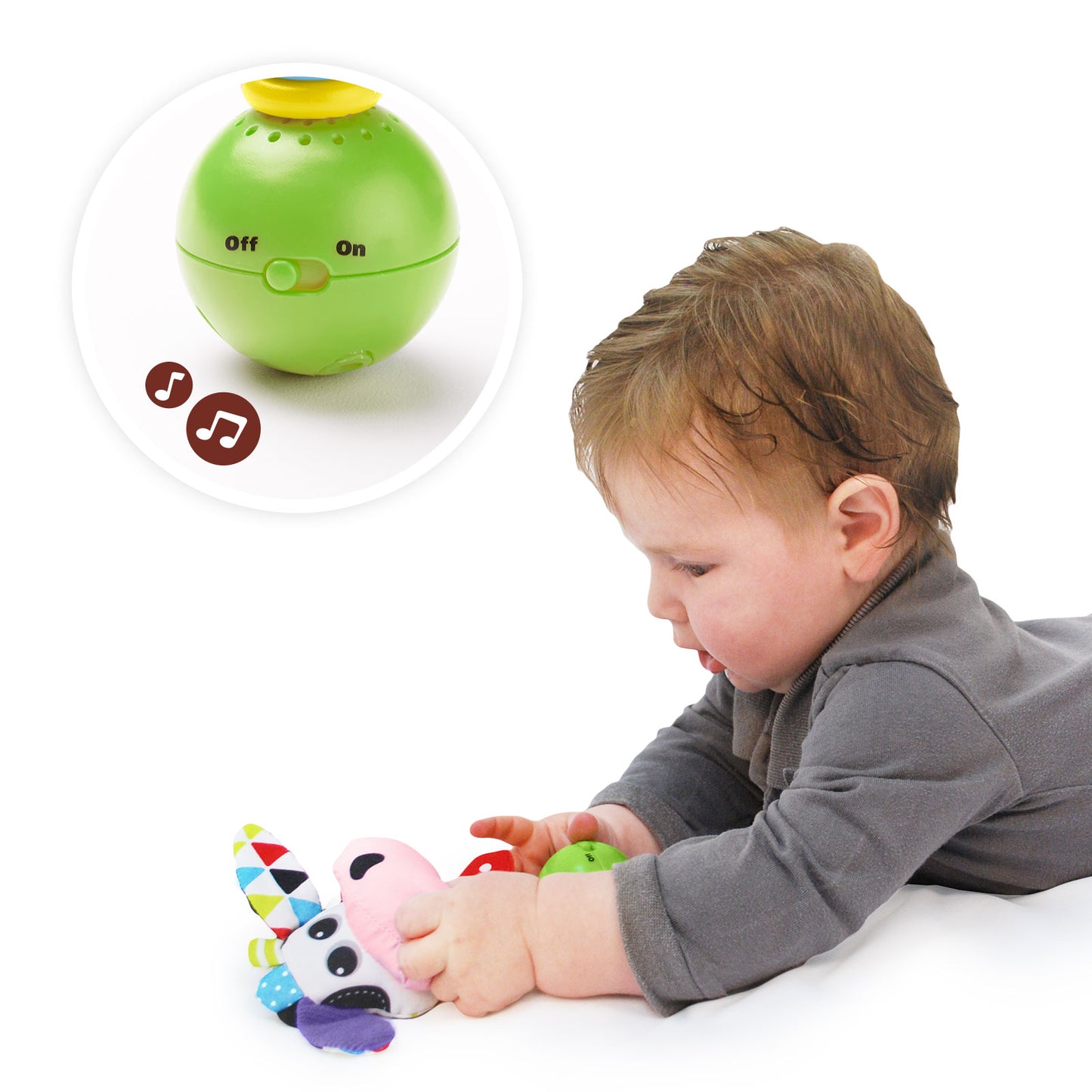 Yookidoo - Cow "Shake me" Rattle (6537696608290)