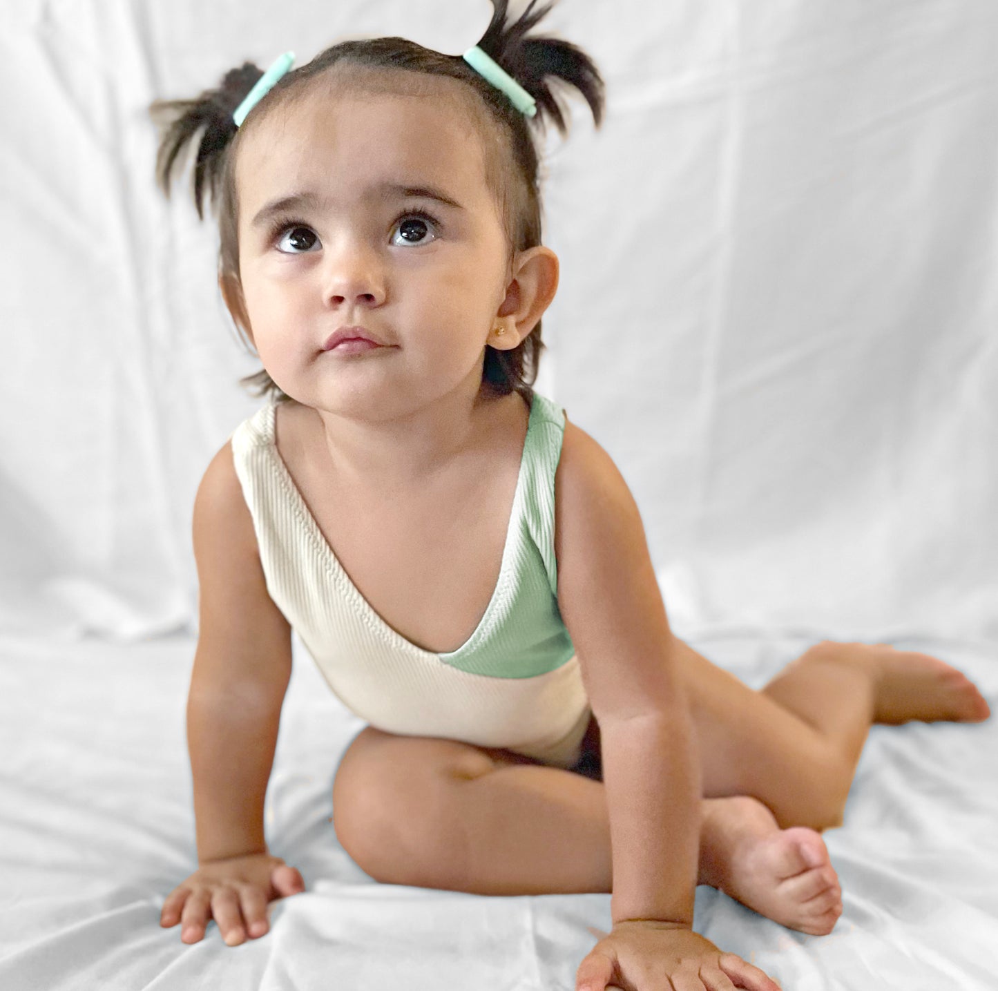 Flutterling - Reversible Girls' Swimsuit (7056520249378)