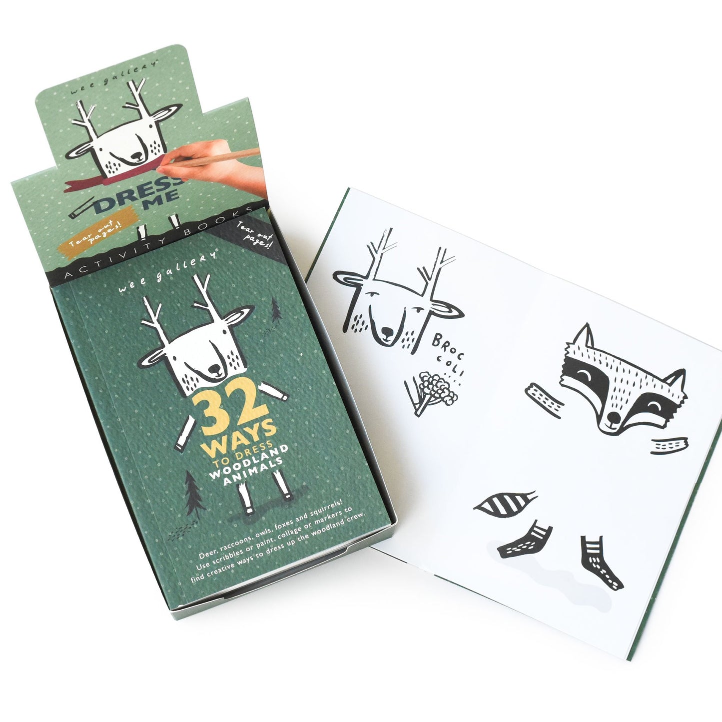 Mommykins PH - Wee Gallery 32 Ways to Dress Activity Book (4853320351778)