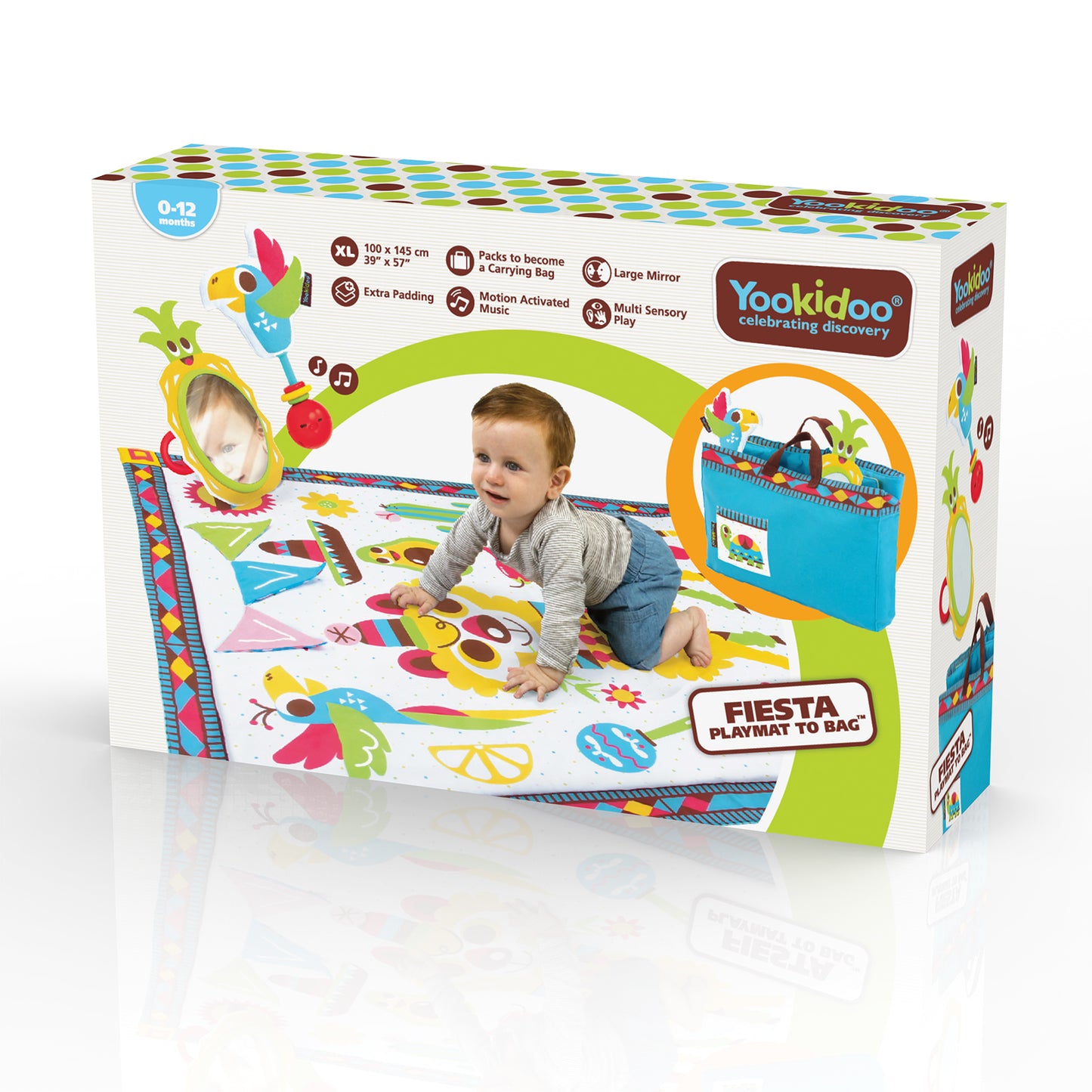 Yookidoo - Fiesta Playmat to Bag (6537696772130)