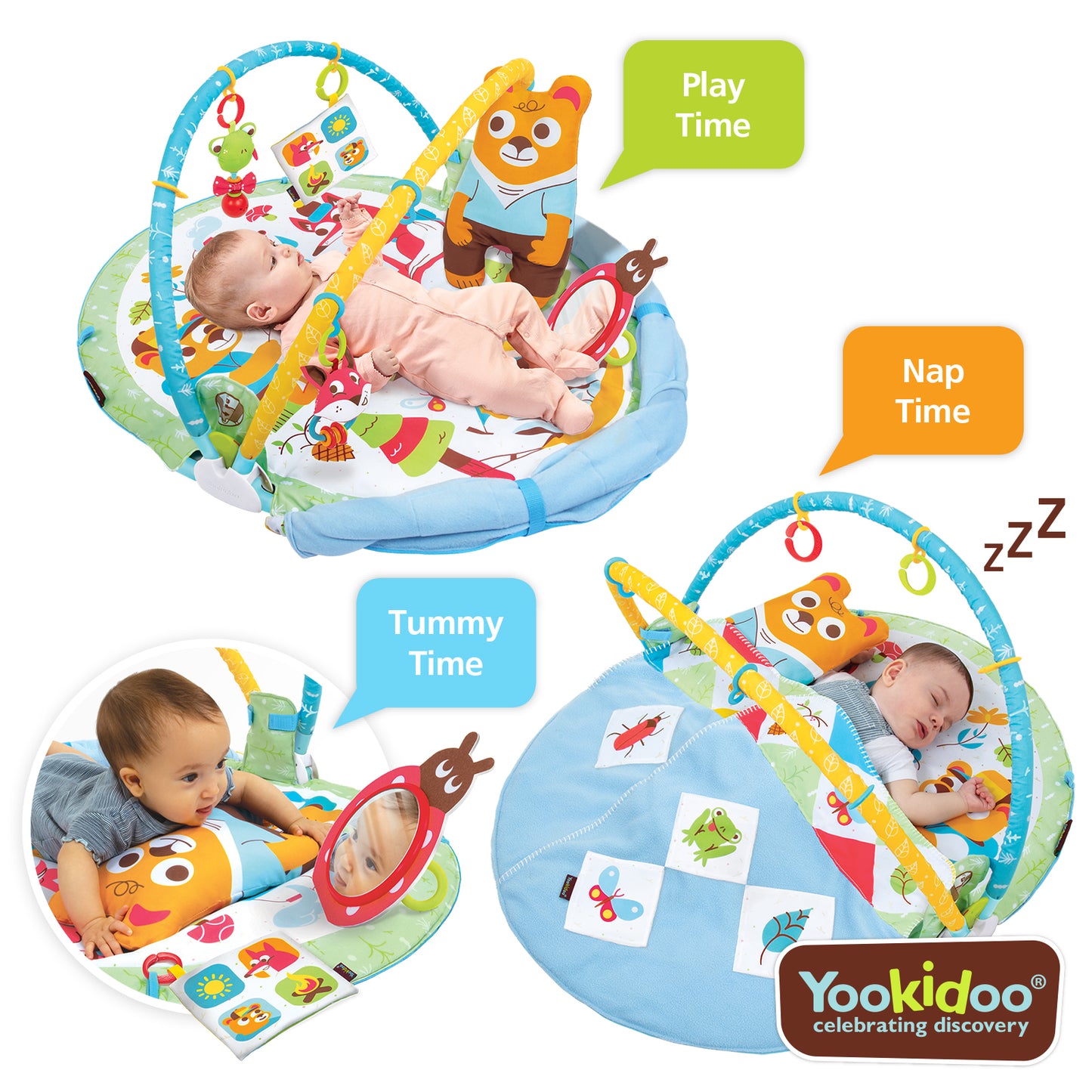 Yookidoo - Play ‘N’ Nap Gymotion (6537696804898)