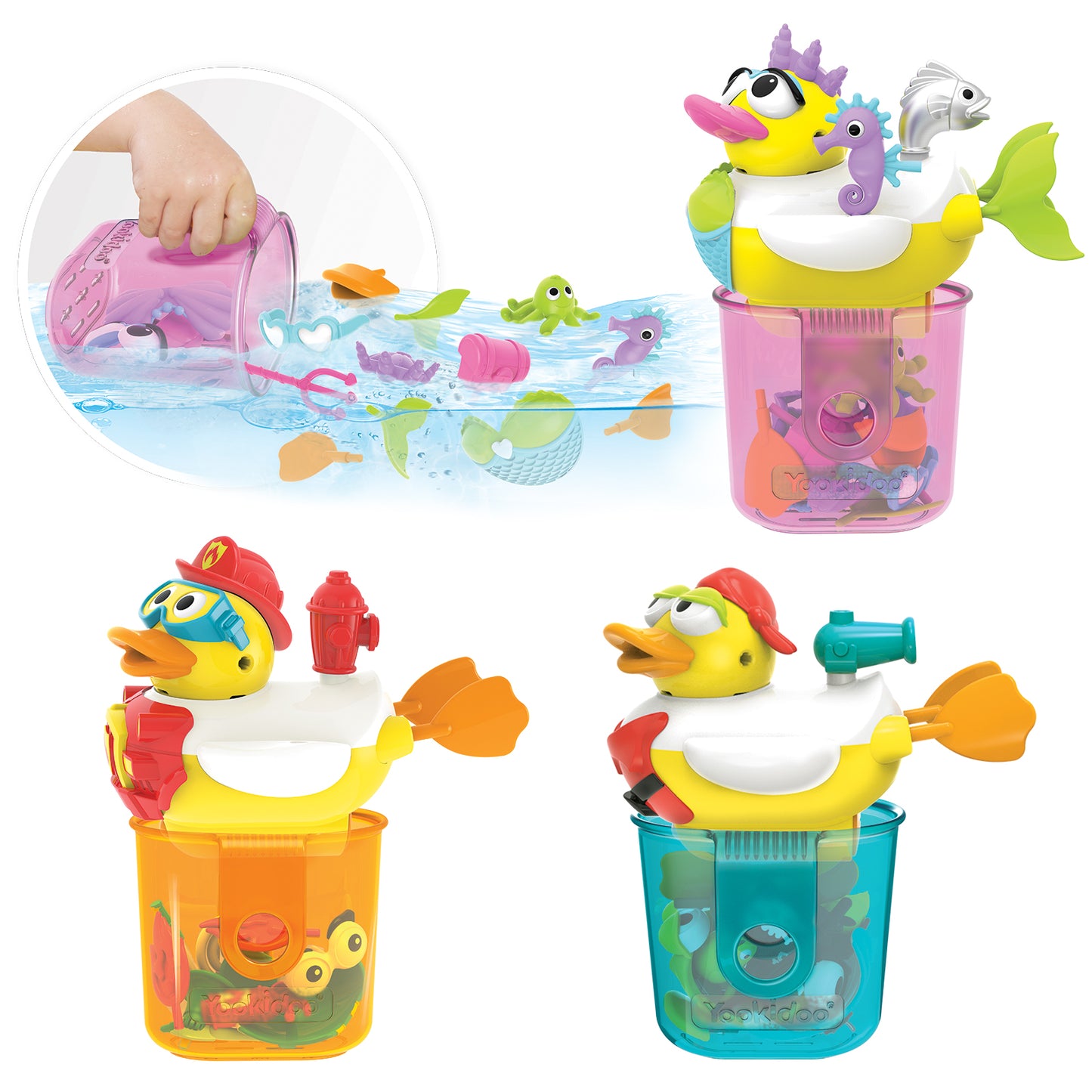 Yookidoo - Jet Duck Create a Mermaid (6537696084002)