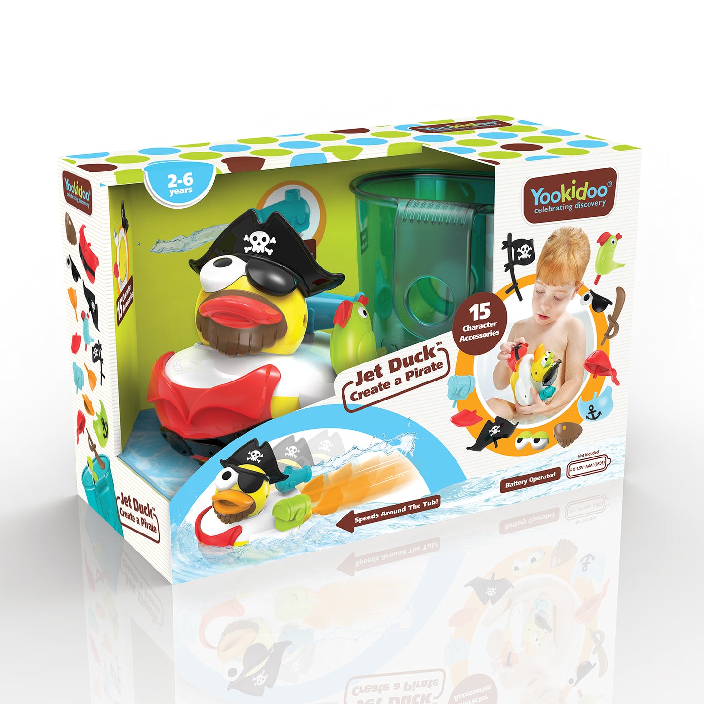 Yookidoo - Jet Duck Create a Pirate (6537696051234)