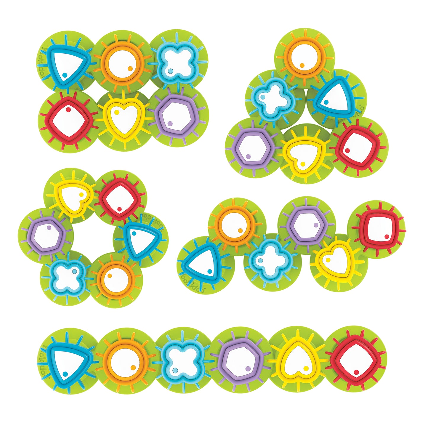 Yookidoo - Shape N’ Spin Gear Sorter (6537696149538)