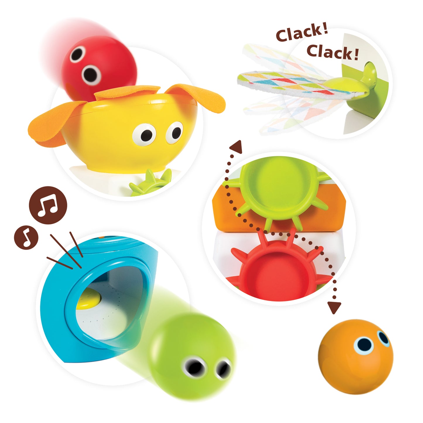 Yookidoo - Tumble Ball Stacker (6537696182306)