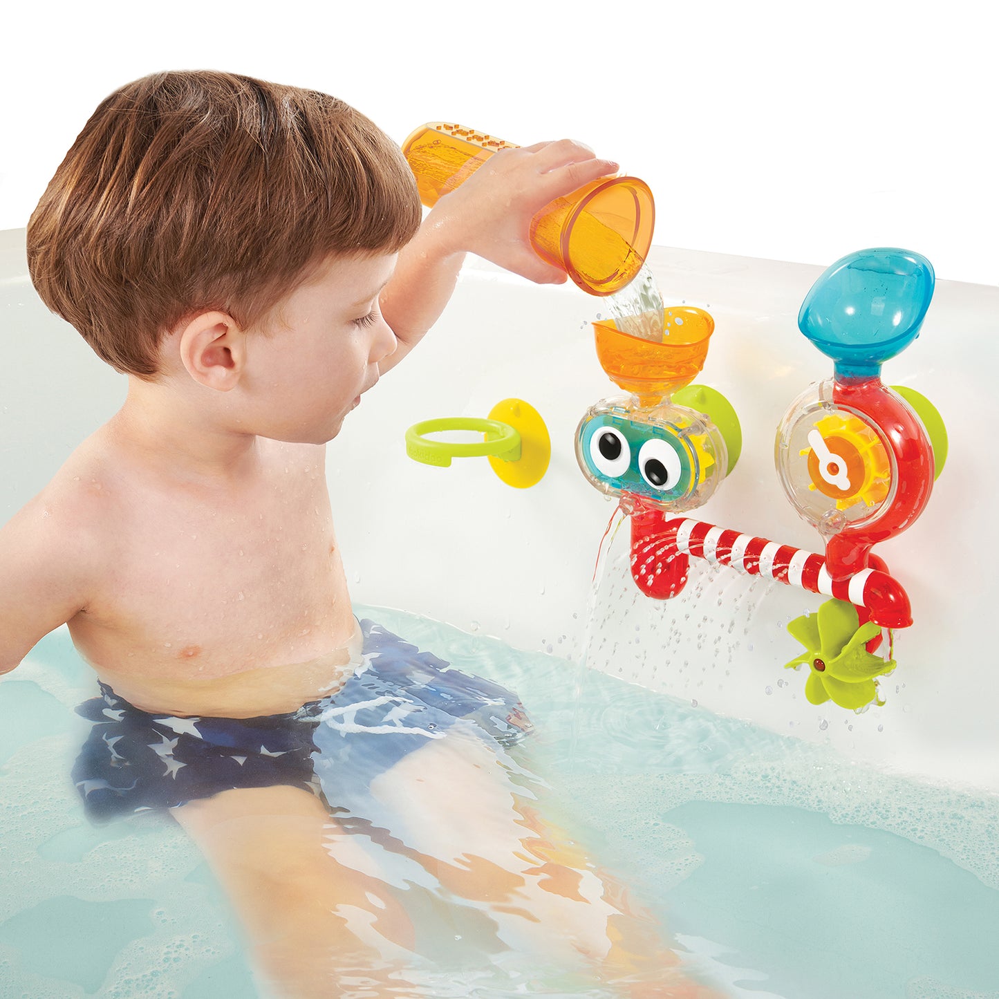 Yookidoo - Spin 'N' Sprinkle Water Lab (Transparent) (6537696215074)