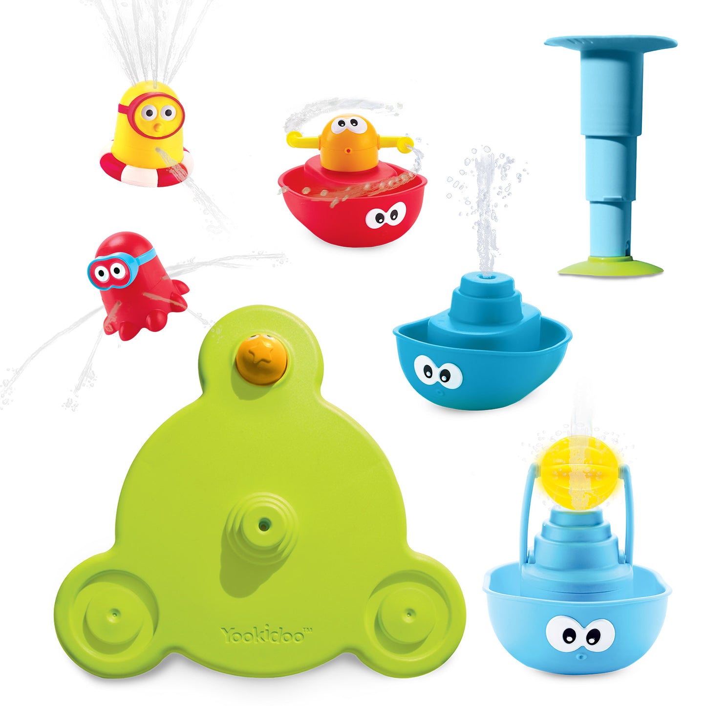 Yookidoo - Stack 'n' Spray Tub Fountain (6537696313378)