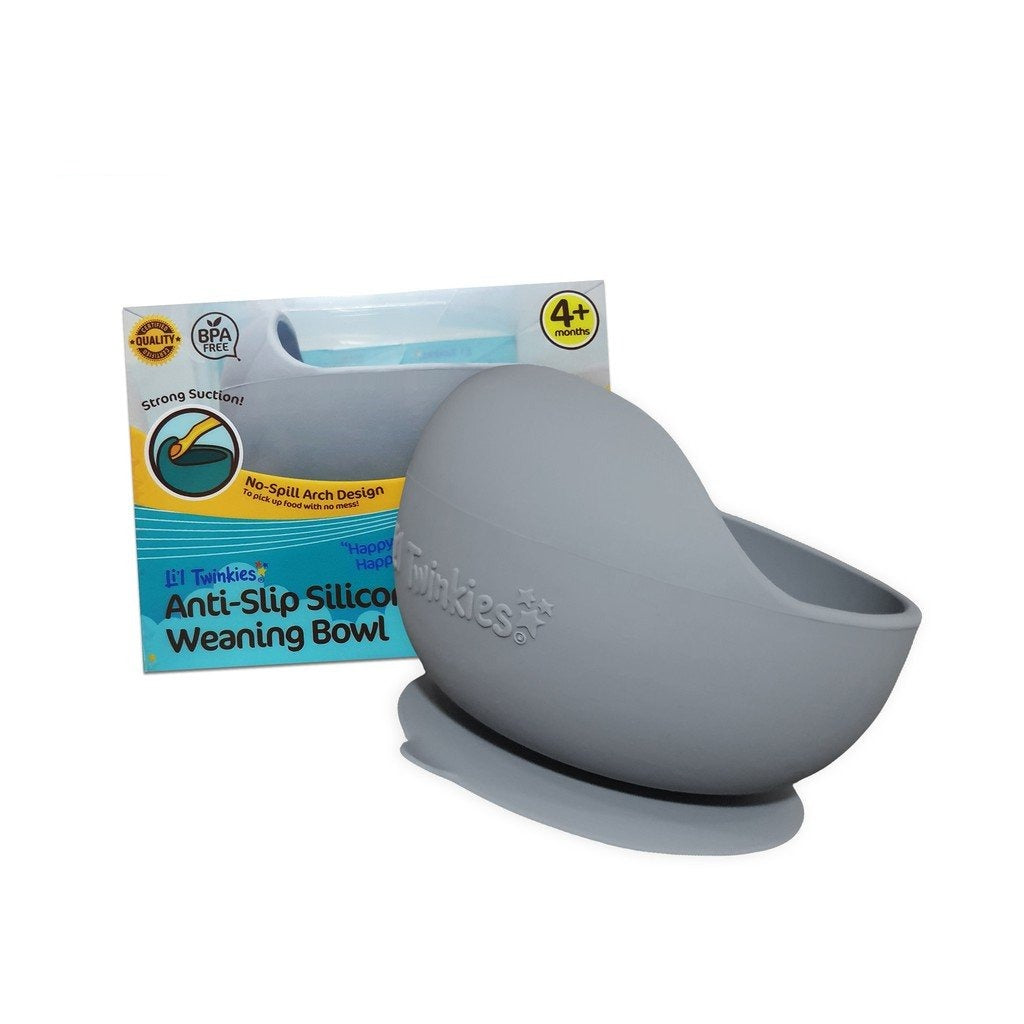 Li'l Twinkies - Anti-Slip Silicone Weaning Bowl (4563343704098)
