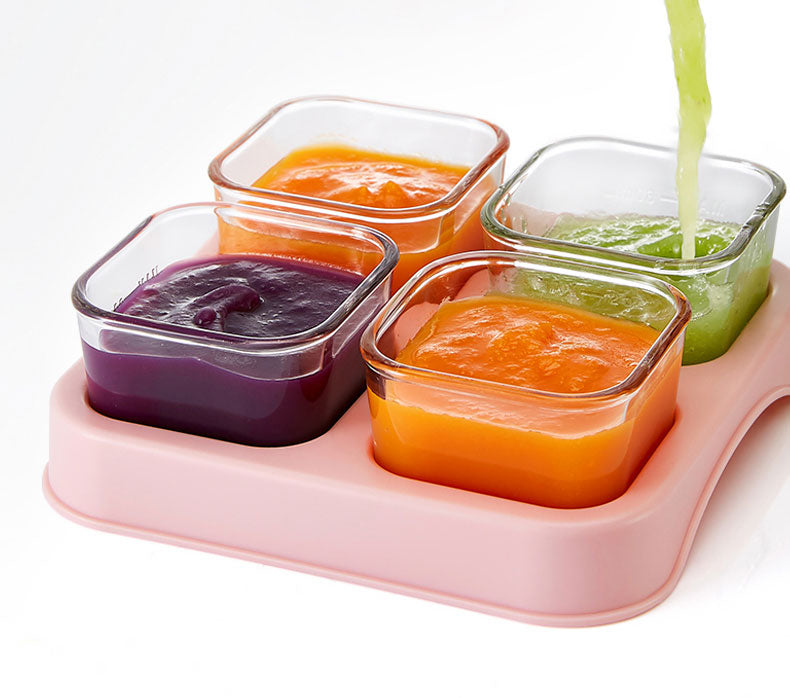Hugo Happy Home - Kub freezer safe food glass container (4860818161698)