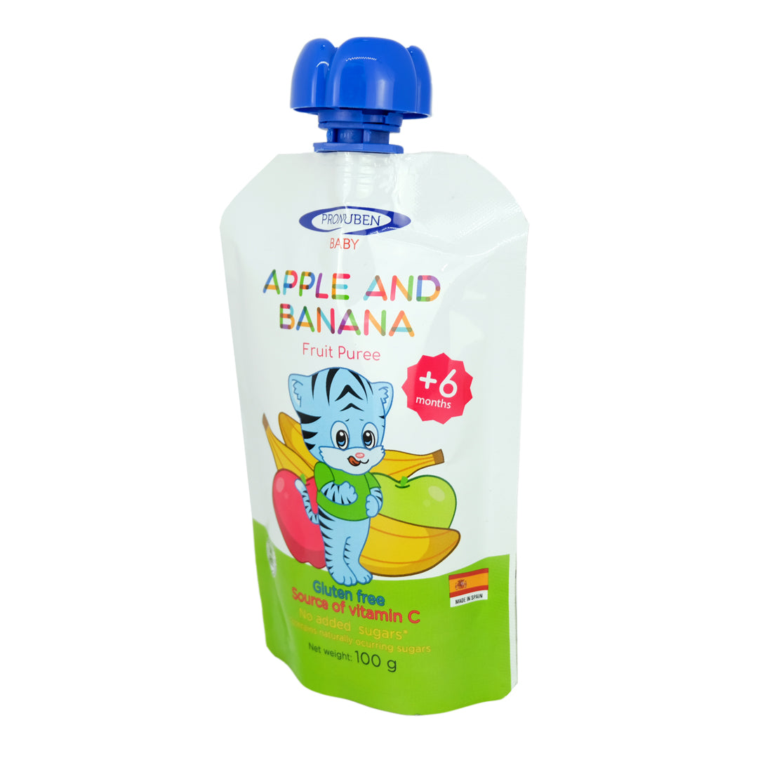 Pronuben Baby - Apple and Banana Puree (4539054915618)
