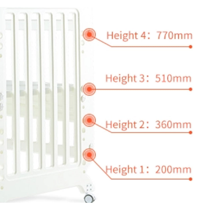 Cuddlebug - Bailey 2 in 1 Crib (4549525241890)