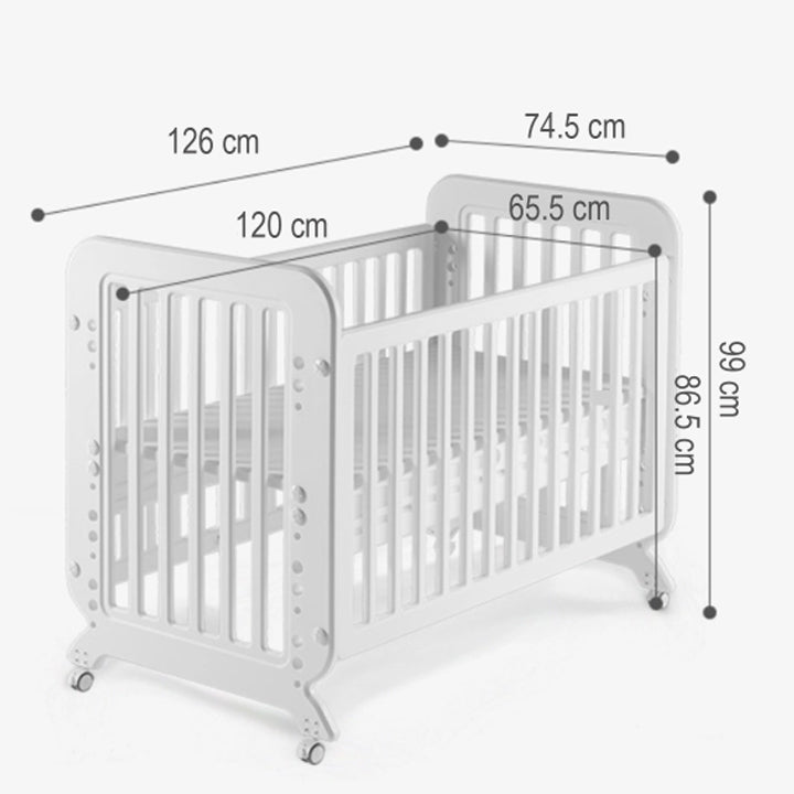 Cuddlebug - Bailey 2 in 1 Crib (4549525241890)