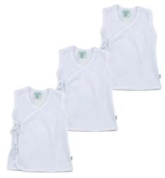 Beginnings Baby - Unisex Tie-Side Sleeveless 3-Pack (4529480204322)