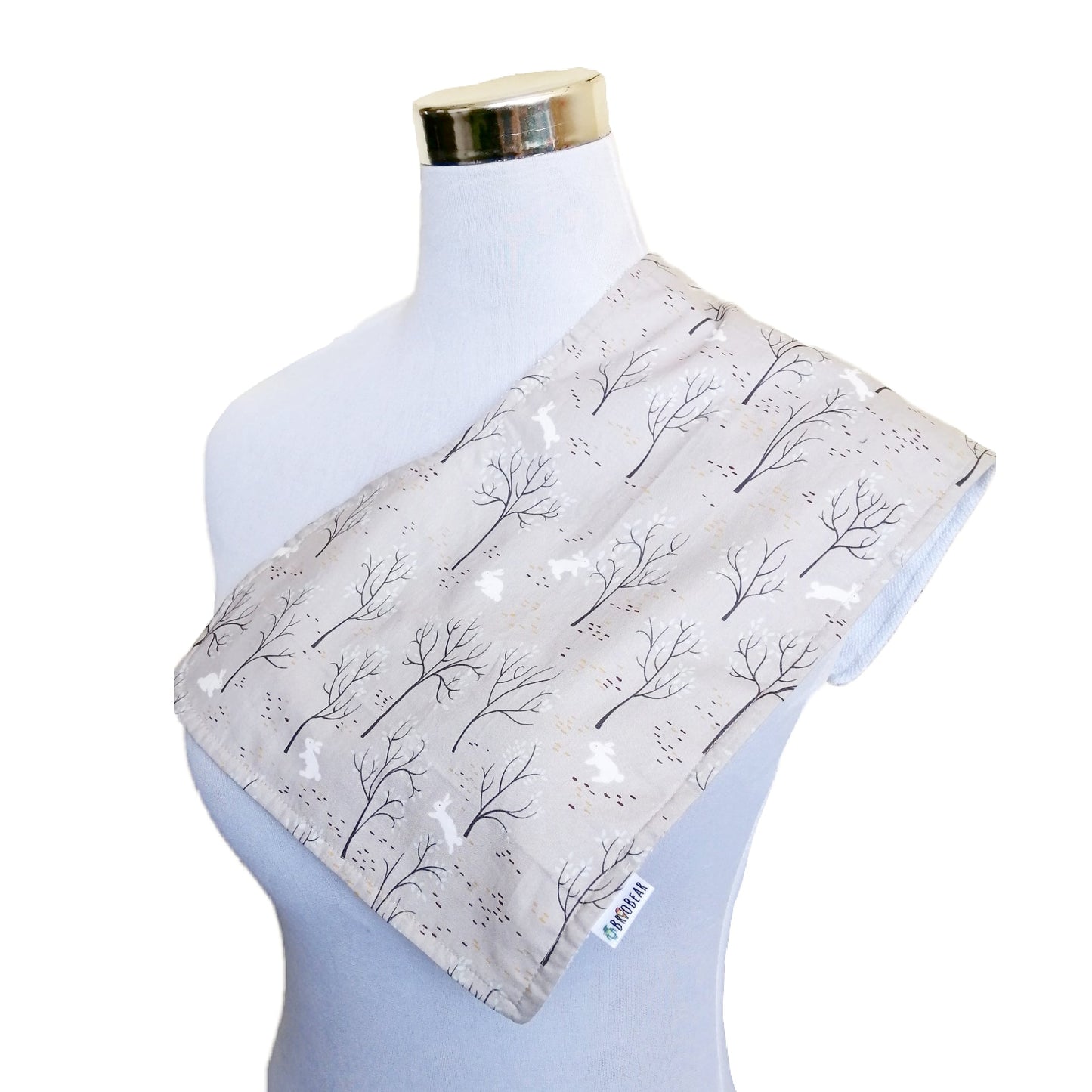 BrioBear - Contoured Burp Cloth (4796927213602)
