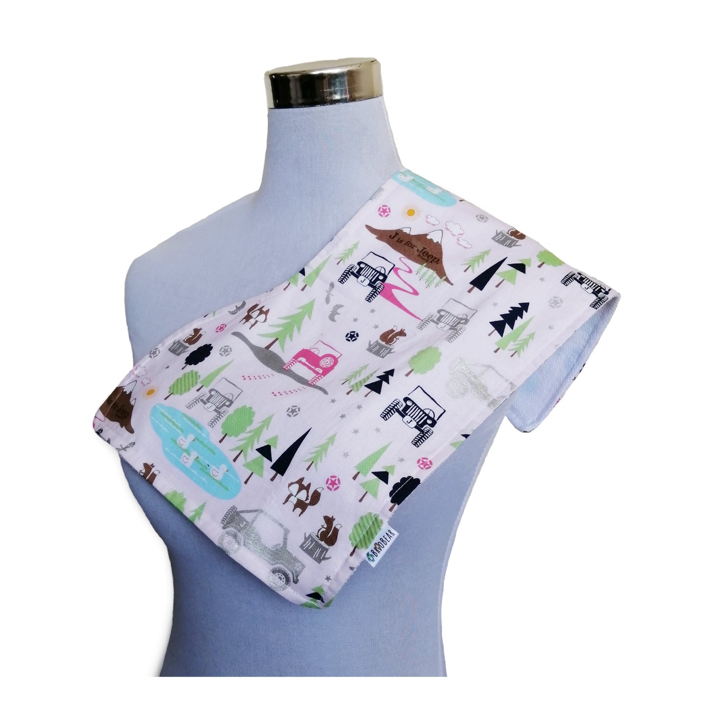 BrioBear - Contoured Burp Cloth (4796927213602)