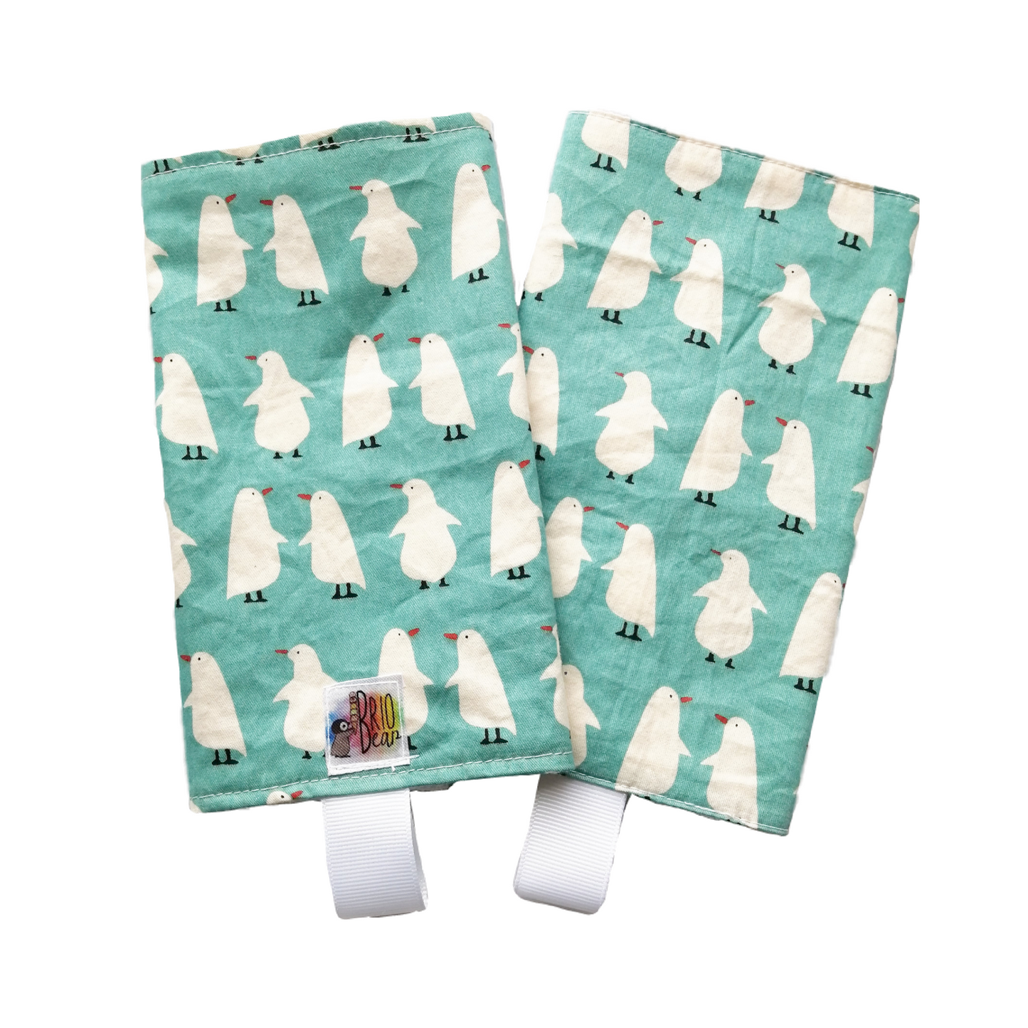 BrioBear - Carrier Strap Drool Pads (4814903181346)