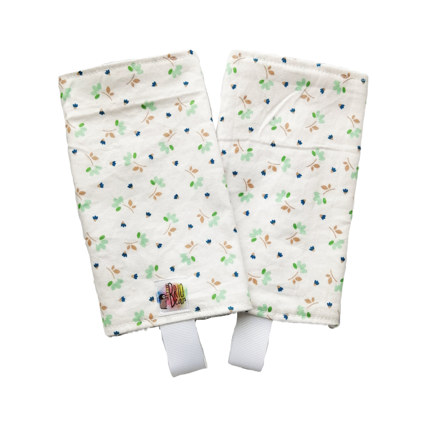 BrioBear - Carrier Strap Drool Pads (4814903181346)
