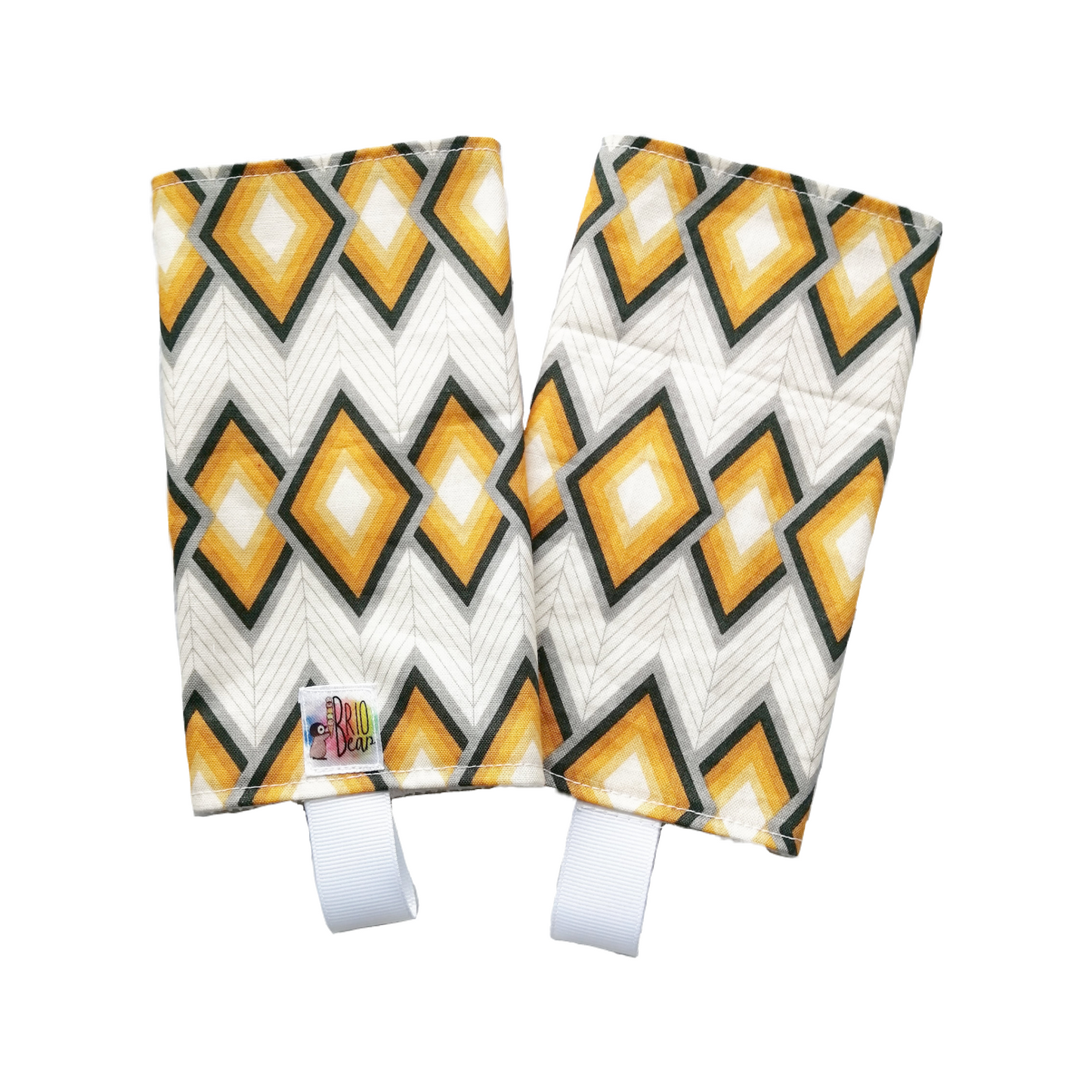BrioBear - Carrier Strap Drool Pads (4814903181346)