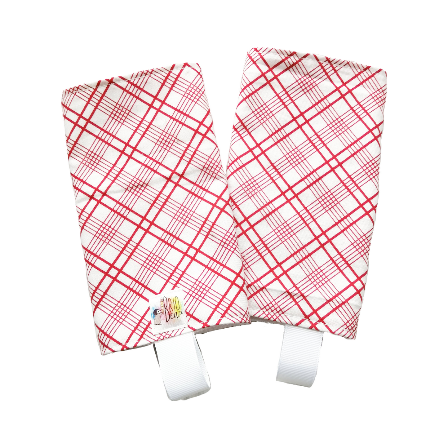BrioBear - Carrier Strap Drool Pads (4814903181346)