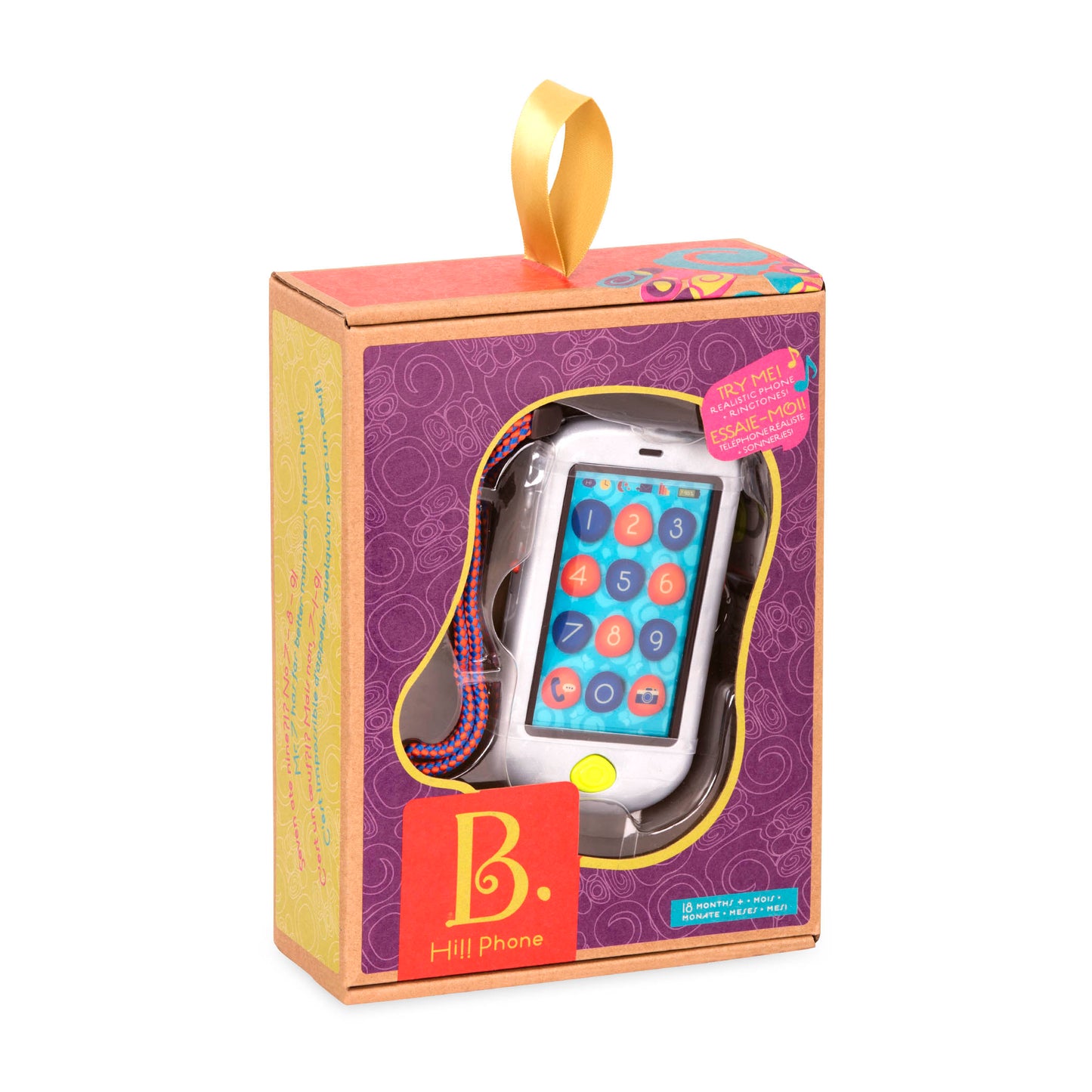 B. Toys Touch Screen Hiphone - Pearl White (6676185186338)