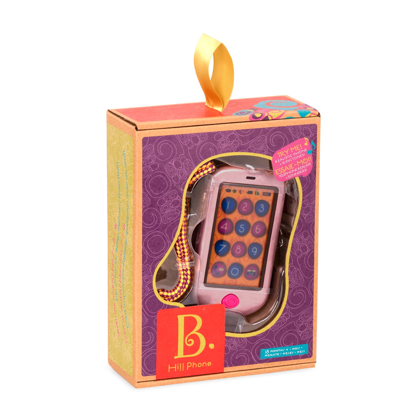 B. Toys Touch Screen Hiphone - Pearl White (6676185186338)