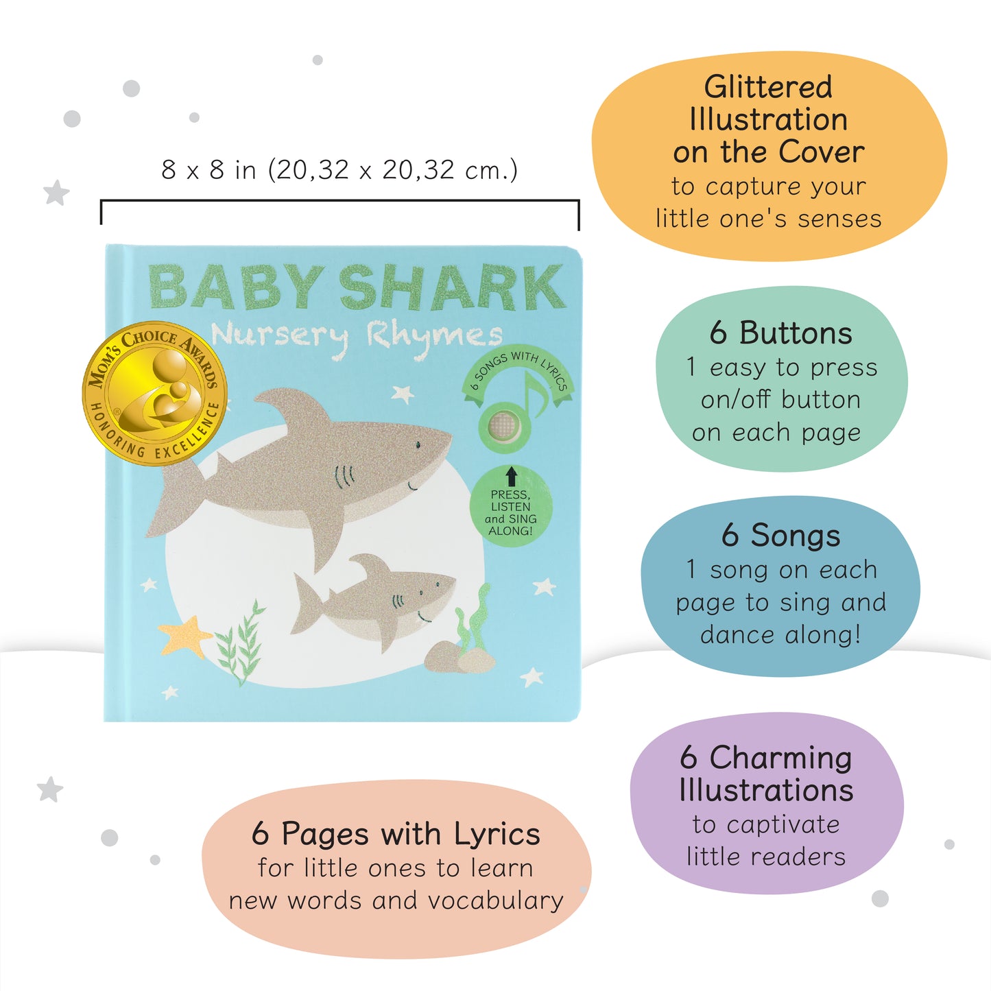 Cali's Books - Baby Shark Nursery Rhymes (6794273194018)