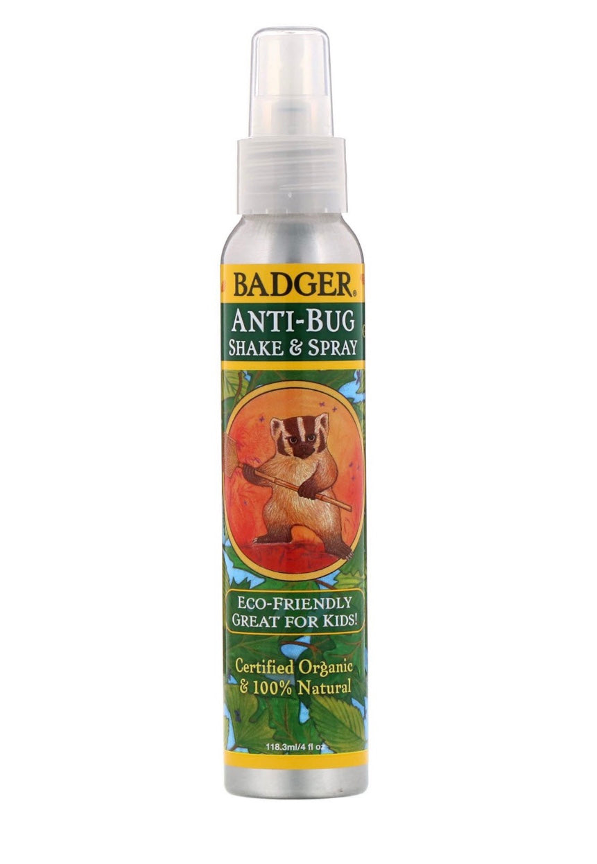 Clean Beauty Society - Badger Company Anti Bug Shake & Spray (Insect / Mosquito Repellant) 4 fl oz (6572751323170)