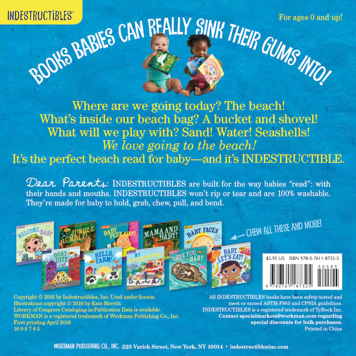 Indestructibles - Chew-proof Rip-proof Nontoxic 100% Washable Books (7072240238626)