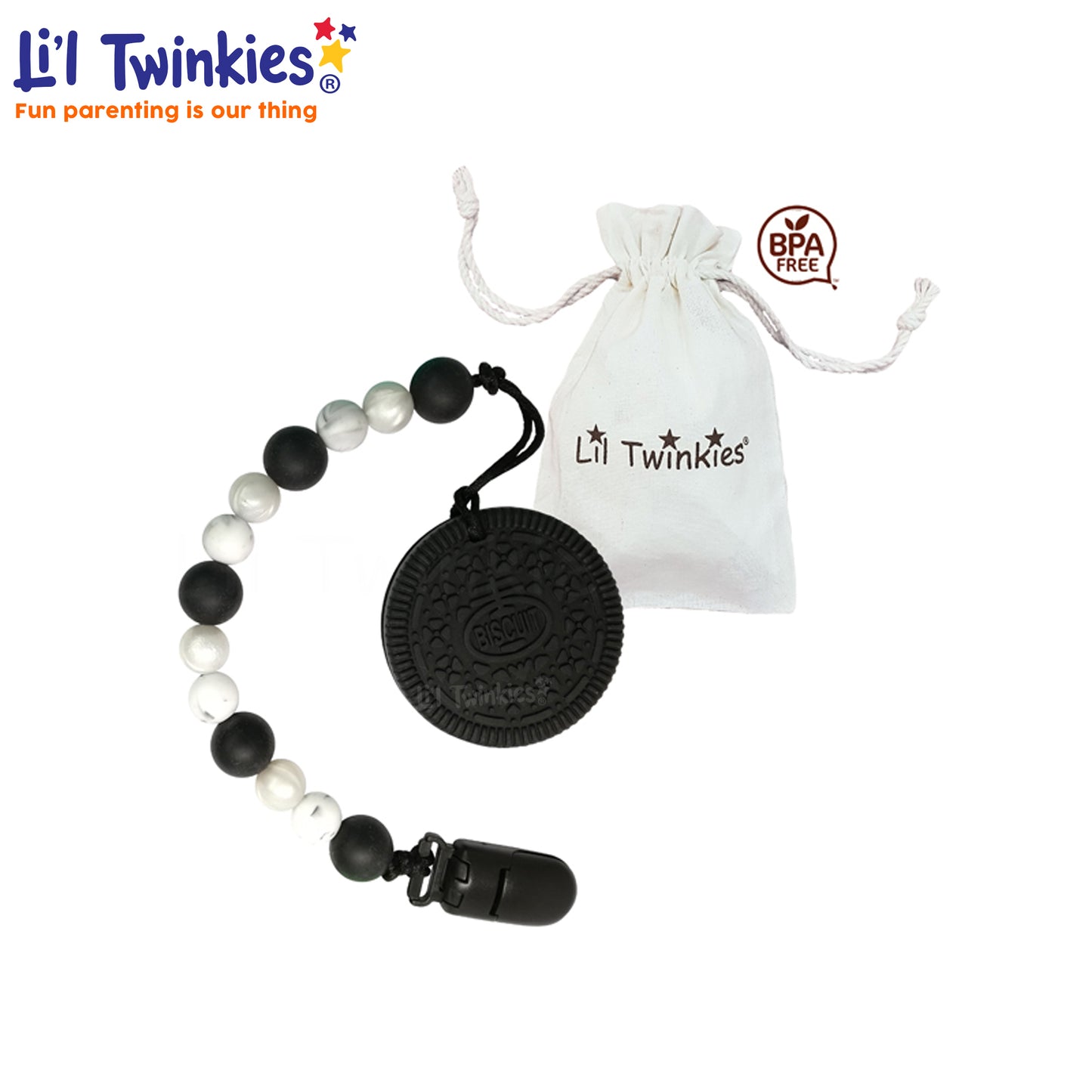 Li'l Twinkies - Teether w/ Clip-On (4563412615202)