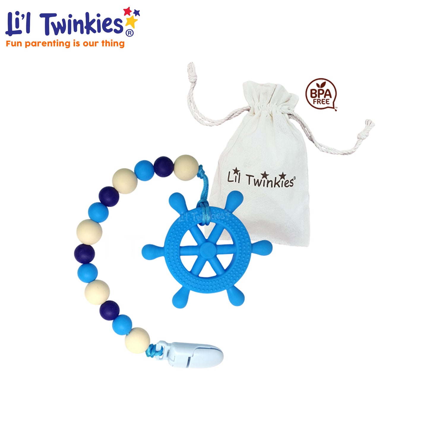 Li'l Twinkies - Teether w/ Clip-On (4563412615202)